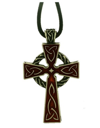 Celtic cross pendant