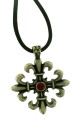Celtic cross pendant metal