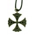 Celtic cross pendant metal.