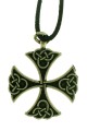 Celtic cross pendant metal.