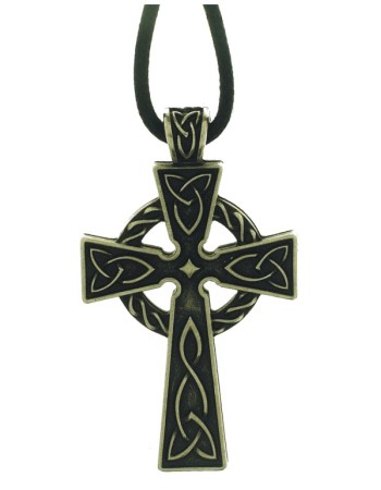 Celtic cross pendant