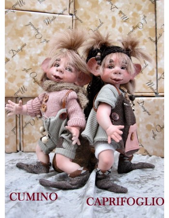 Doll porcelain - Cumin and Honeysuckle