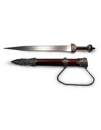 Roman Dagger with sheath black