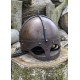 The Gjermundbu Helmet with riveted aventail, 2 mm steel