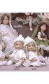 Didi and Dodo, Porcelain Dolls - Collectible Porcelain Doll - Height: 11 in
