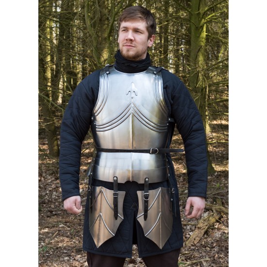 Gothic armor with leg pockets, 1.2mm steel