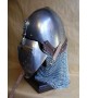 Klappvisor Bascinet - Medieval helmet