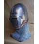 Klappvisor Bascinet - Medieval helmet