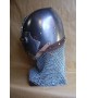 Klappvisor Bascinet - Medieval helmet