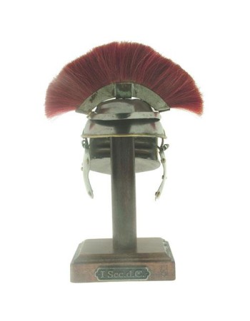 Roman Helmet With Crest Cross - miniature