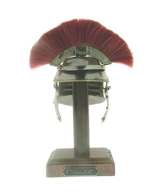 Roman Helmet With Crest Cross - miniature