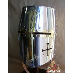 Templar Helmet - stainless steel