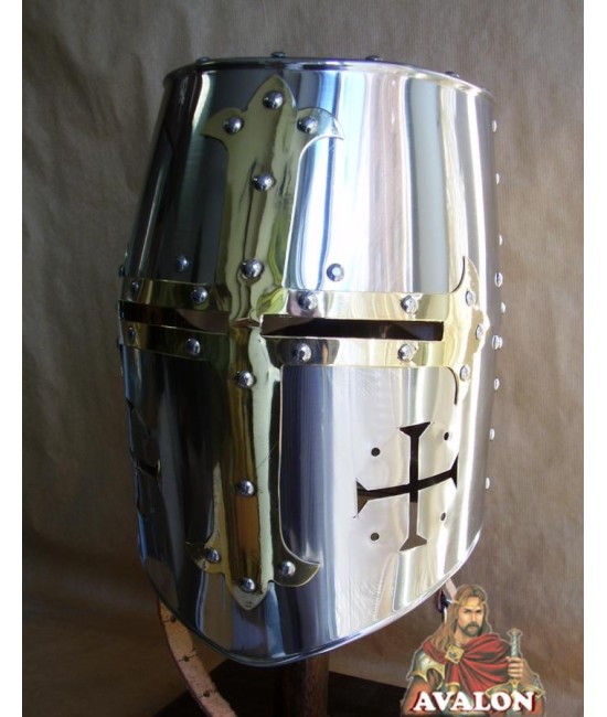 MEDIEVAL BARBUTA HELMET Knight Templar Crusader Armor Helmet EUR 79,27 - View #4