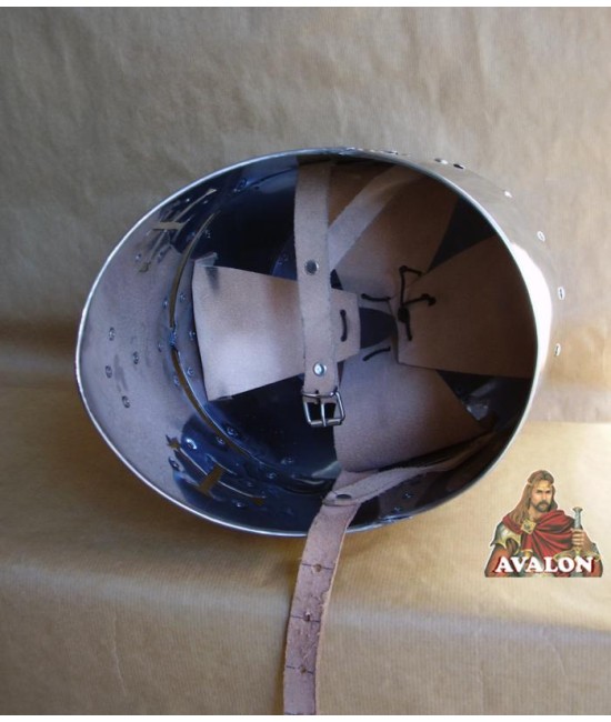 Templar Helmet - stainless steel