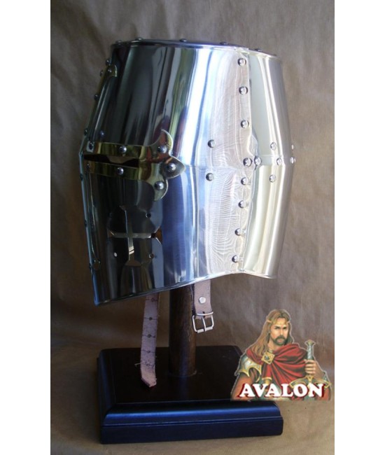 Templar Helmet - stainless steel