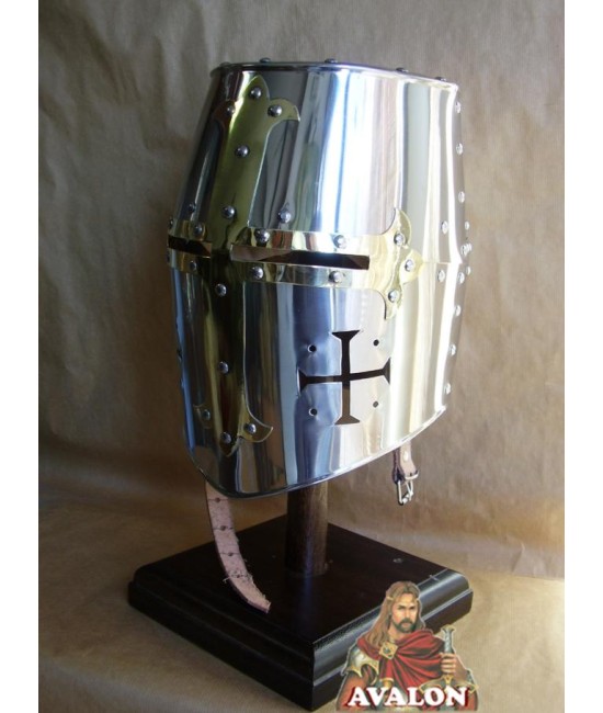 Templar Helmet - stainless steel