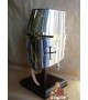 Templar Helmet - stainless steel