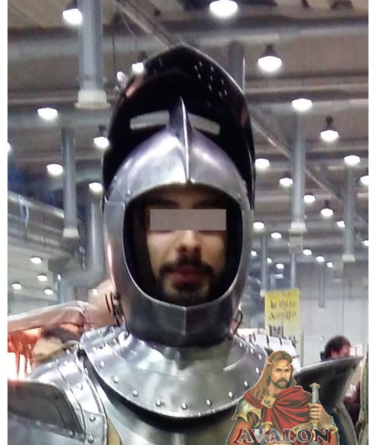  Medieval Knight Helmet - Armet - Medieval Helmet 