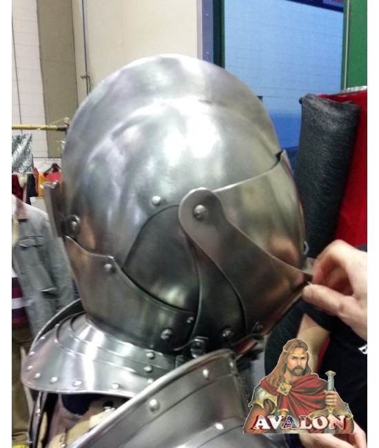  Medieval Knight Helmet - Armet - Medieval Helmet 