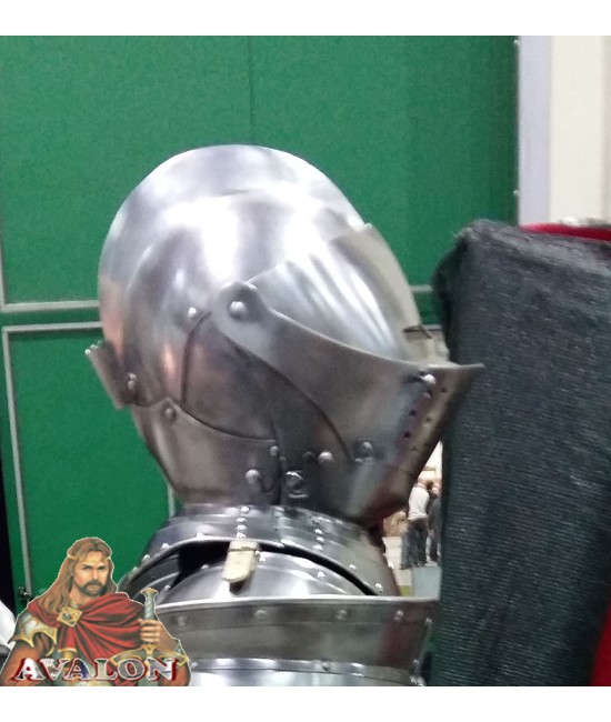  Medieval Knight Helmet - Armet - Medieval Helmet 
