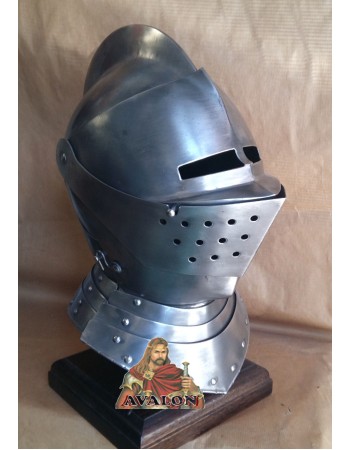  Medieval Knight Helmet - Armet - Medieval Helmet 