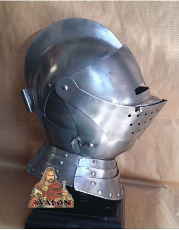 Medieval Knight Helmet - Armet - Medieval Helmet 