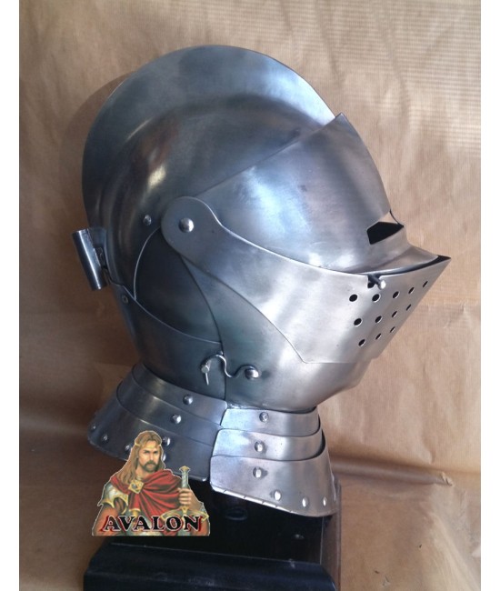  Medieval Knight Helmet - Armet - Medieval Helmet 