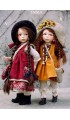 Emma Porcelain Doll - Collectible Porcelain Doll - Height: 15 in