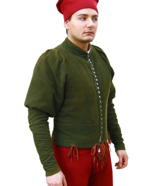 Doublet with buttons of 1400
