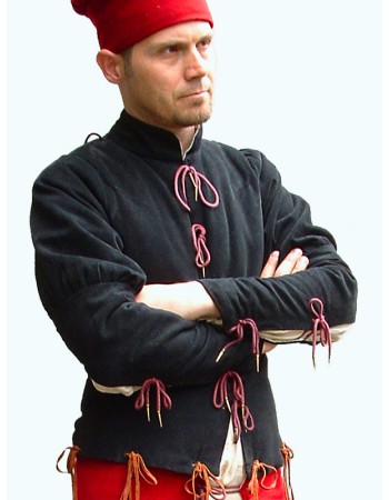 Doublet with laces fifteenth century