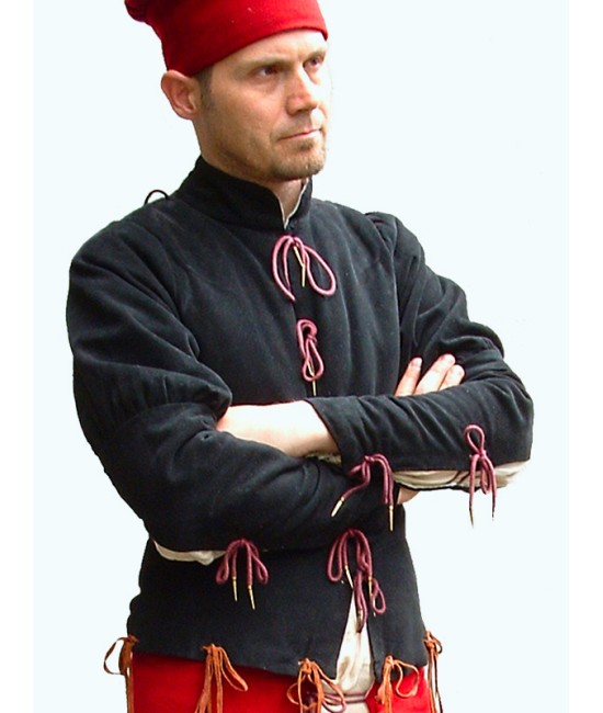Doublet with laces fifteenth century