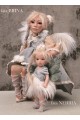 Fairy Frost Porcelain Fairy Doll 16.5 in, Porcelain Fairy Dolls   