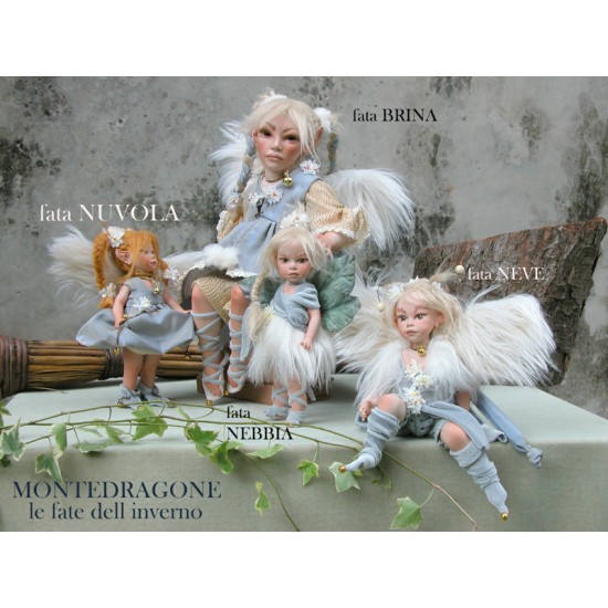 Fairy Frost Porcelain Fairy Doll 16.5 in, Porcelain Fairy Dolls   