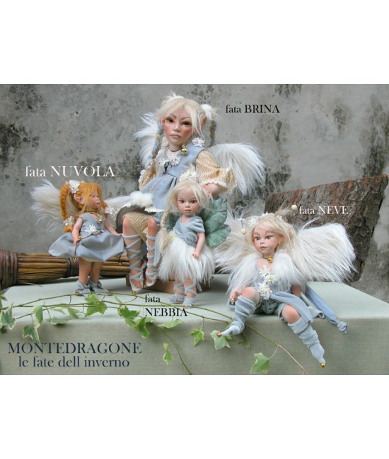 Fairy Frost Porcelain Fairy Doll 16.5 in, Porcelain Fairy Dolls   