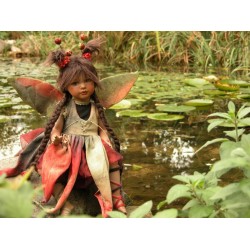 Fairy Pond Porcelain Fairy Doll 14.2 in, Porcelain Fairy Dolls   