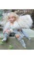 Snow Fairy Porcelain Fairy Doll 8.6 in, Porcelain Fairy Dolls   