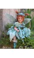 Scilla Fairy, Porcelain Fairy Doll 14.2 in, Porcelain Fairy Dolls  