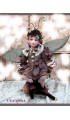 Fairy Gooseberries, Porcelain Fairy Doll 10.2 in, Porcelain Fairy Dolls