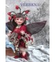 Verbena Fairy, Porcelain Fairy Doll 9.4 in, Porcelain Fairy Dolls