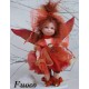 Fairy of the Elements (large) Porcelain Fairy Doll 8.7 in , Porcelain Fairy Dolls   