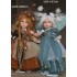 Fairy of Time: Autumn - Winter, Porcelain Fairy Doll 12.6 in