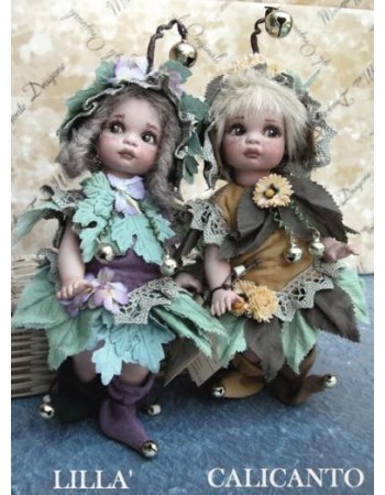 Fairies and Lilac Calicanto