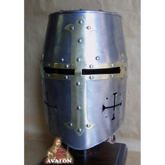 Helmet Templar - Knights Templar Helmet - Avalon Shop