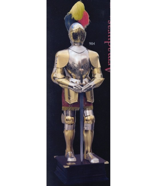 Charles V Armor-Gold Finish-Marto