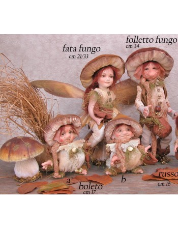 Elf mushroom, porcelain