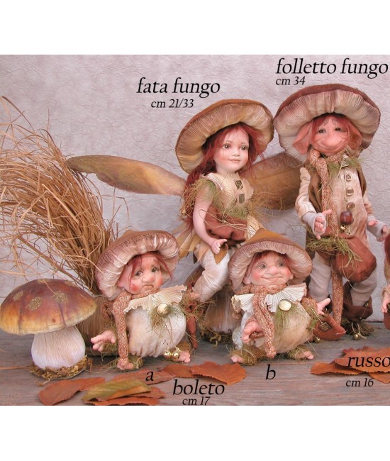 Elf mushroom, porcelain
