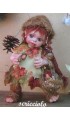 Doll elf Wren  with puppy
