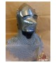 Medieval bassinet helmet
