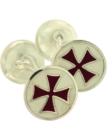 Templar Cross cufflinks