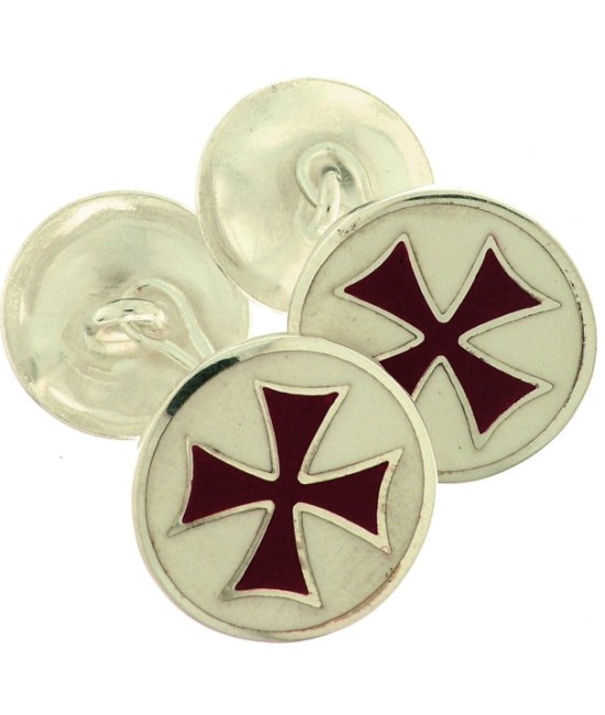 Templar Cross cufflinks